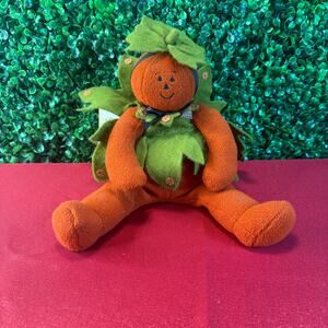 Vintage Bunnies By The Bay Filbert T Tumbler Pumpkin Gardener Rabbit Plush 12”